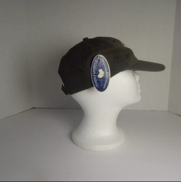 Alaska Bush Pilot‎ Hat Cap Strap Back Brown Light Waxed Feel One Size Adjustable - Picture 4 of 7
